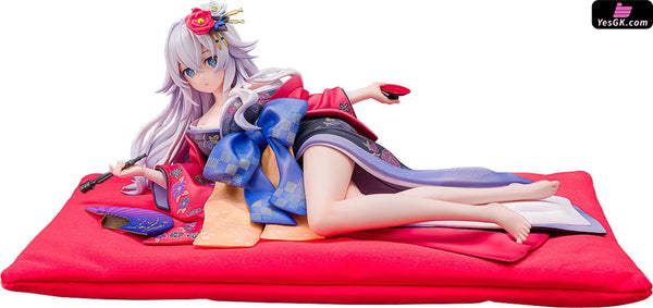 Neptunia x SENRAN KAGURA: Ninja Wars Black Heart Noireu Kimono 1/7 Scale Figure (Licensed) - KADOKAWA [In-Stock] - Full