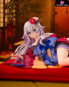 Neptunia x SENRAN KAGURA: Ninja Wars Black Heart Noireu Kimono 1/7 Scale Figure (Licensed) - KADOKAWA [In-Stock] - Full
