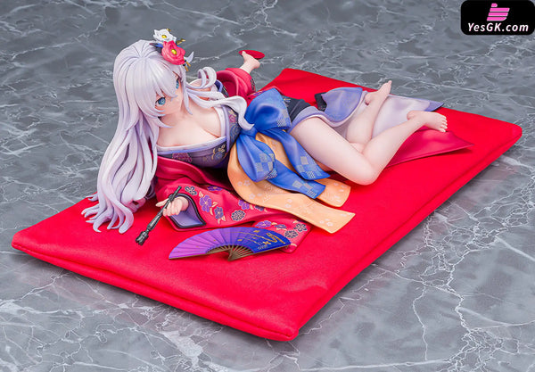 Neptunia x SENRAN KAGURA: Ninja Wars Black Heart Noireu Kimono 1/7 Scale Figure (Licensed) - KADOKAWA [In-Stock] - Full