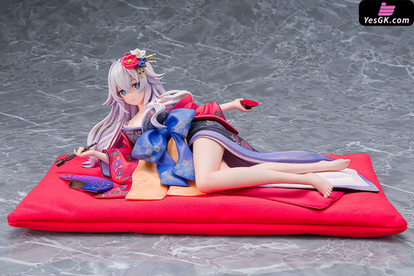 Neptunia x SENRAN KAGURA: Ninja Wars Black Heart Noireu Kimono 1/7 Scale Figure (Licensed) - KADOKAWA [In-Stock] - Full