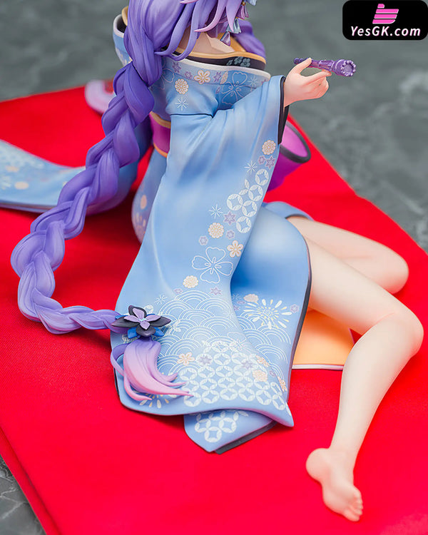 Neptunia x SENRAN KAGURA: Ninja Wars Neptune Purple Heart Kimono 1/7 Scale Figure (Licensed) - KADOKAWA [In-Stock]