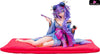 Neptunia x SENRAN KAGURA: Ninja Wars Neptune Purple Heart Kimono 1/7 Scale Figure (Licensed) - KADOKAWA [In-Stock]