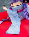 Neptunia x SENRAN KAGURA: Ninja Wars Neptune Purple Heart Kimono 1/7 Scale Figure (Licensed) - KADOKAWA [In-Stock]