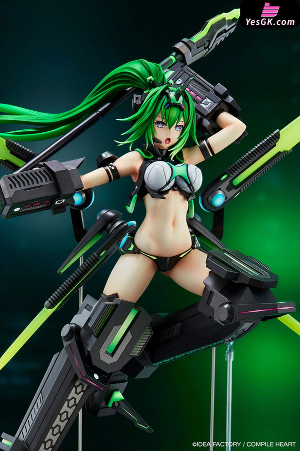 New Dimension Game Neptunia VII Green Heart 1/7 Scale Figure (Licensed) - Vertex [In-Stock] - Full Payment - Others