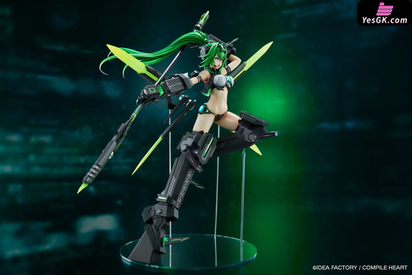 New Dimension Game Neptunia VII Green Heart 1/7 Scale Figure (Licensed) - Vertex [In-Stock] - Full Payment - Others