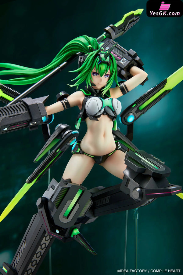 New Dimension Game Neptunia VII Green Heart 1/7 Scale Figure (Licensed) - Vertex [In-Stock] - Full Payment - Others
