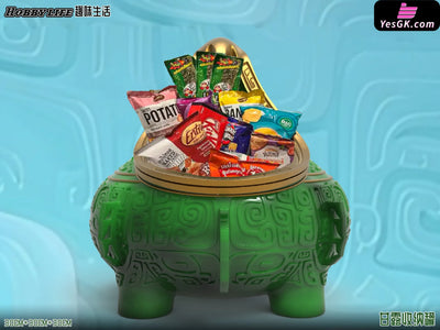 Nezha: Birth of the Demon Child Ganlu Storage Jar & Ashtray Dual Scale Multifunctional Desktop Ornaments Art Toys