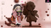 Nezuko And Chocolate Zenitsu Resin Statue - Little Love Studio [Pre-Order]