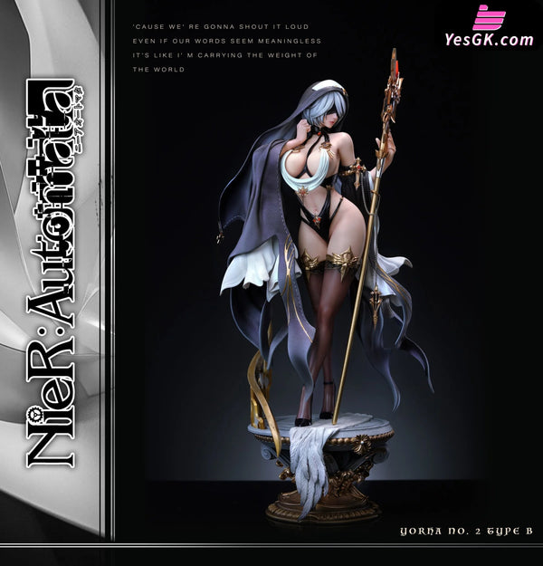 Nier:automata 1/4 Ultimate Female Sculpture Series #1 Nun Nier 2B Statue - Lk Studio [Pre-Order]