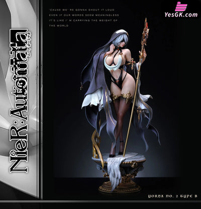 Nier:automata 1/4 Ultimate Female Sculpture Series #1 Nun Nier 2B Statue - Lk Studio [Pre-Order]