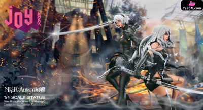 Nier Automata 2B & A2 1/4 GK Statue - JOY STATION Studio [In-Stock] Full Payment NieR:Automata