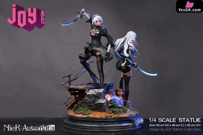 Nier Automata 2B & A2 1/4 GK Statue - JOY STATION Studio [In-Stock] Full Payment NieR:Automata