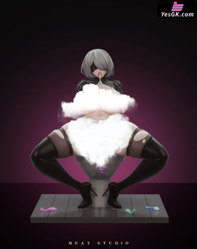 Nier:automata 2B Degenerate & Wedding Dress Resin Statue - Meat Studio [Pre-Order] Deposit / Nsfw