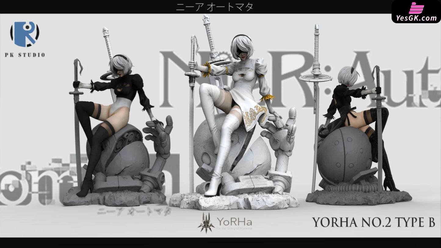 Nier:automata 2B Figure Female Sculpture Gk - Pk Studio [Pre-Order]