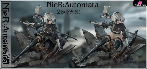 NieR: Automata 2B PVC Figure - CROW Studio [Pre-Order] NieR:Automata