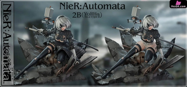 NieR: Automata 2B PVC Figure - CROW Studio [Pre-Order] NieR:Automata