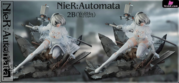 NieR: Automata 2B PVC Figure - CROW Studio [Pre-Order] NieR:Automata