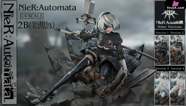 NieR: Automata 2B PVC Figure - CROW Studio [Pre-Order] NieR:Automata