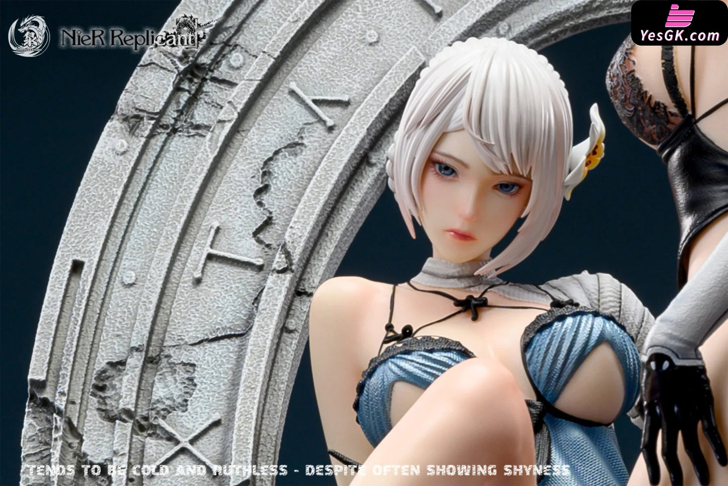 Nier:automata 2B & Kaine Resin Statue - Long Quan Studio [Pre-Order]