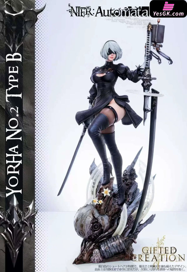 NieR:Automata 2B & Eve Outfit Change Time 1/4 GK Statue - Gifted Creation Studio [Pre-order Closed] - NieR:Automata