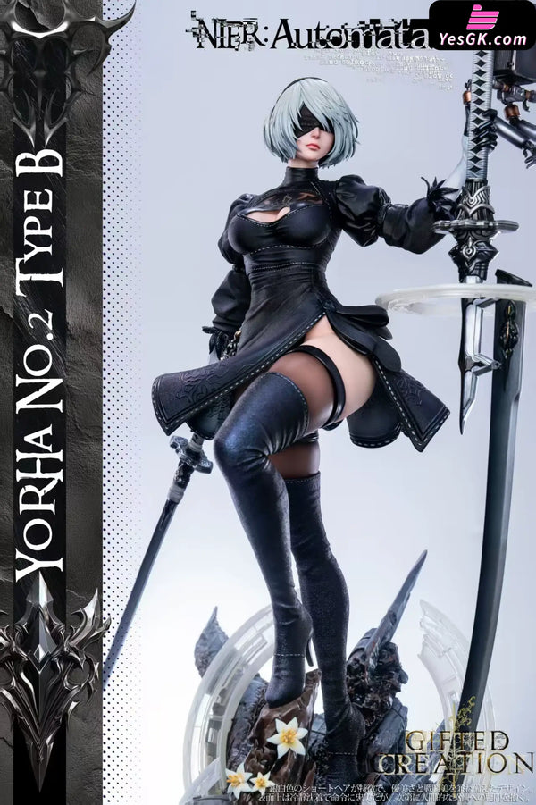 NieR:Automata 2B & Eve Outfit Change Time 1/4 GK Statue - Gifted Creation Studio [Pre-order Closed] - NieR:Automata