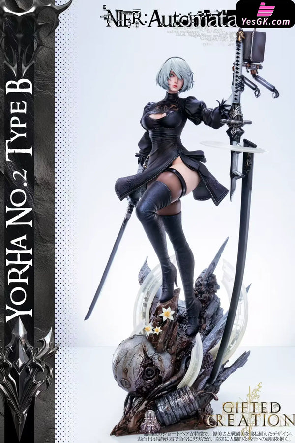 NieR:Automata 2B & Eve Outfit Change Time 1/4 GK Statue - Gifted Creation Studio [Pre-order Closed] - NieR:Automata