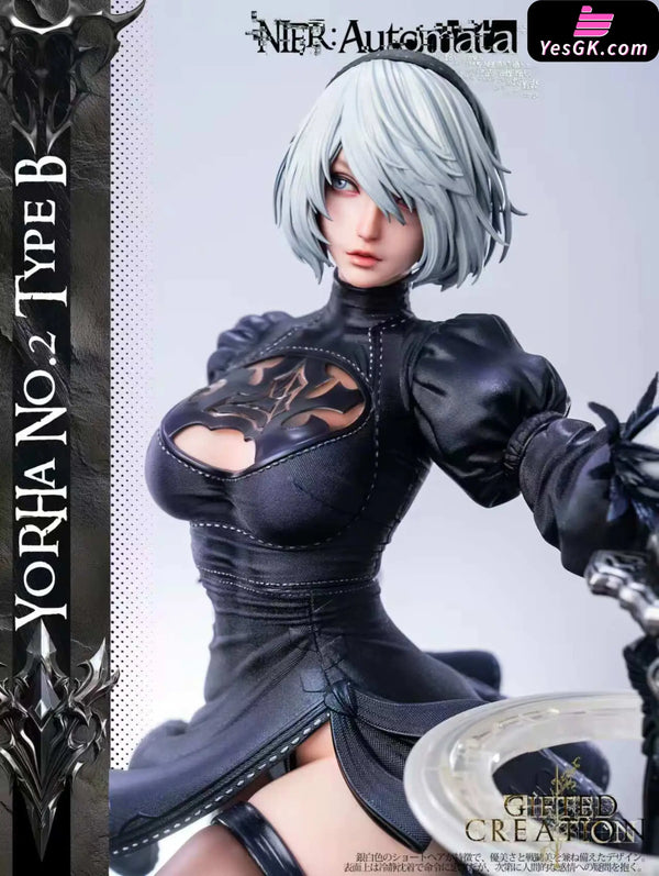 NieR:Automata 2B & Eve Outfit Change Time 1/4 GK Statue - Gifted Creation Studio [Pre-order Closed] - NieR:Automata