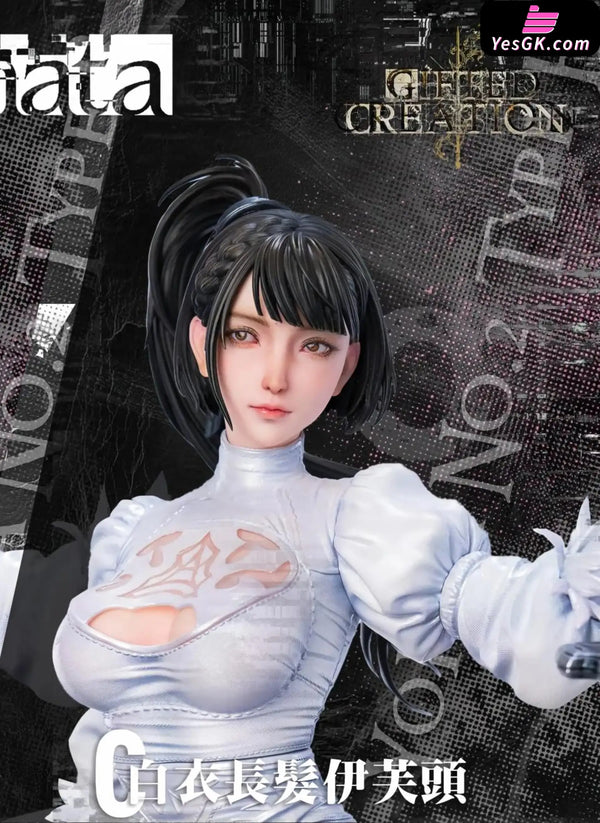 NieR:Automata 2B Outfit Change Time 1/4 GK Statue - Gifted Creation Studio [Pre-Order Closed] - Full Payment / C: White