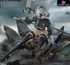 NieR: Automata 2B PVC Figure - CROW Studio [Pre-Order] Deposit / A Black Damage Version NieR:Automata