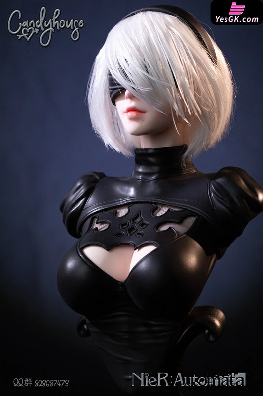 Nier:automata 2B Resin Statue - Candy House Studio [Pre-Order] Deposit / 1/3 Scale Nsfw 18 +