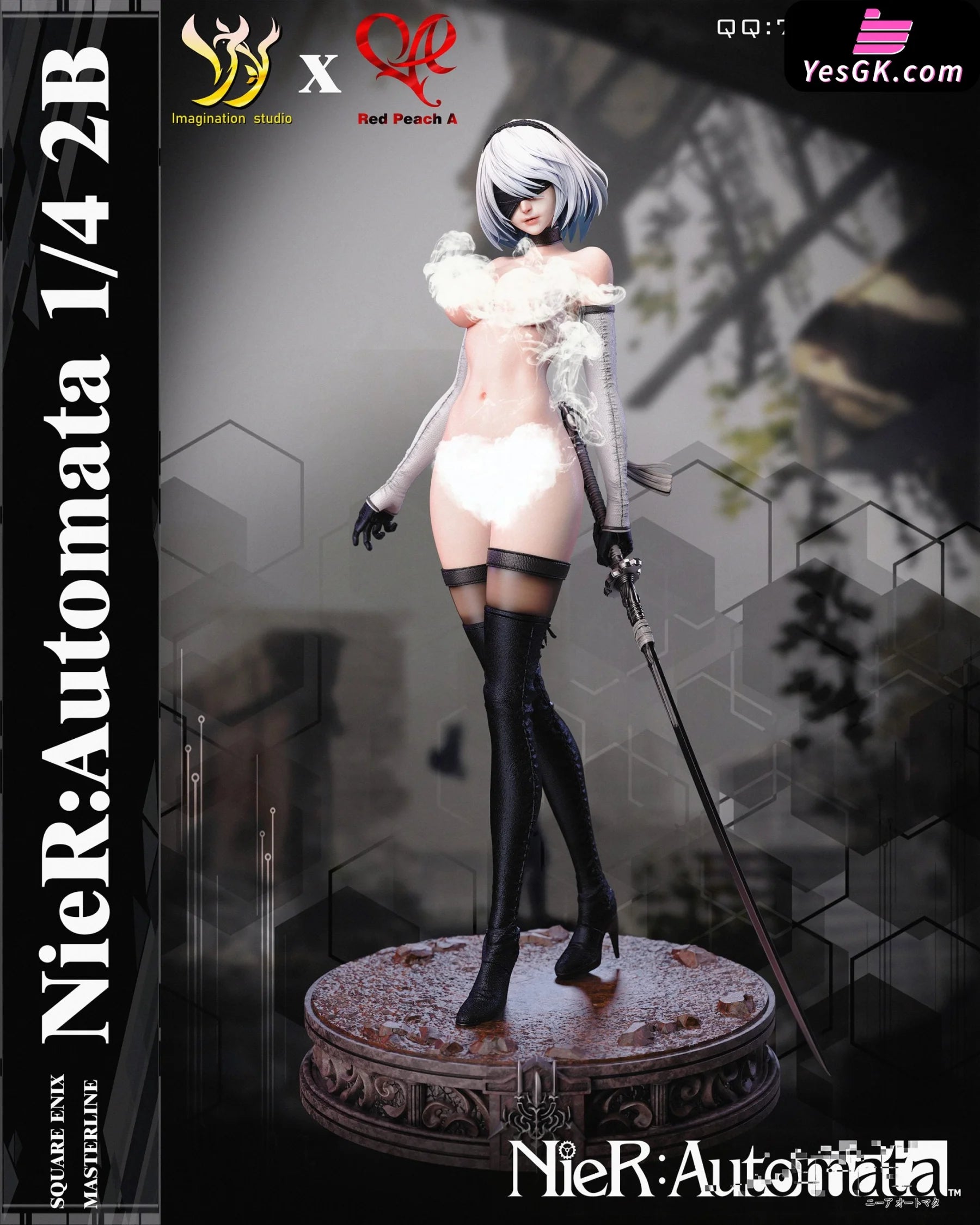 Nier:automata 2B Resin Statue - Imagination Studio [Pre-Order]