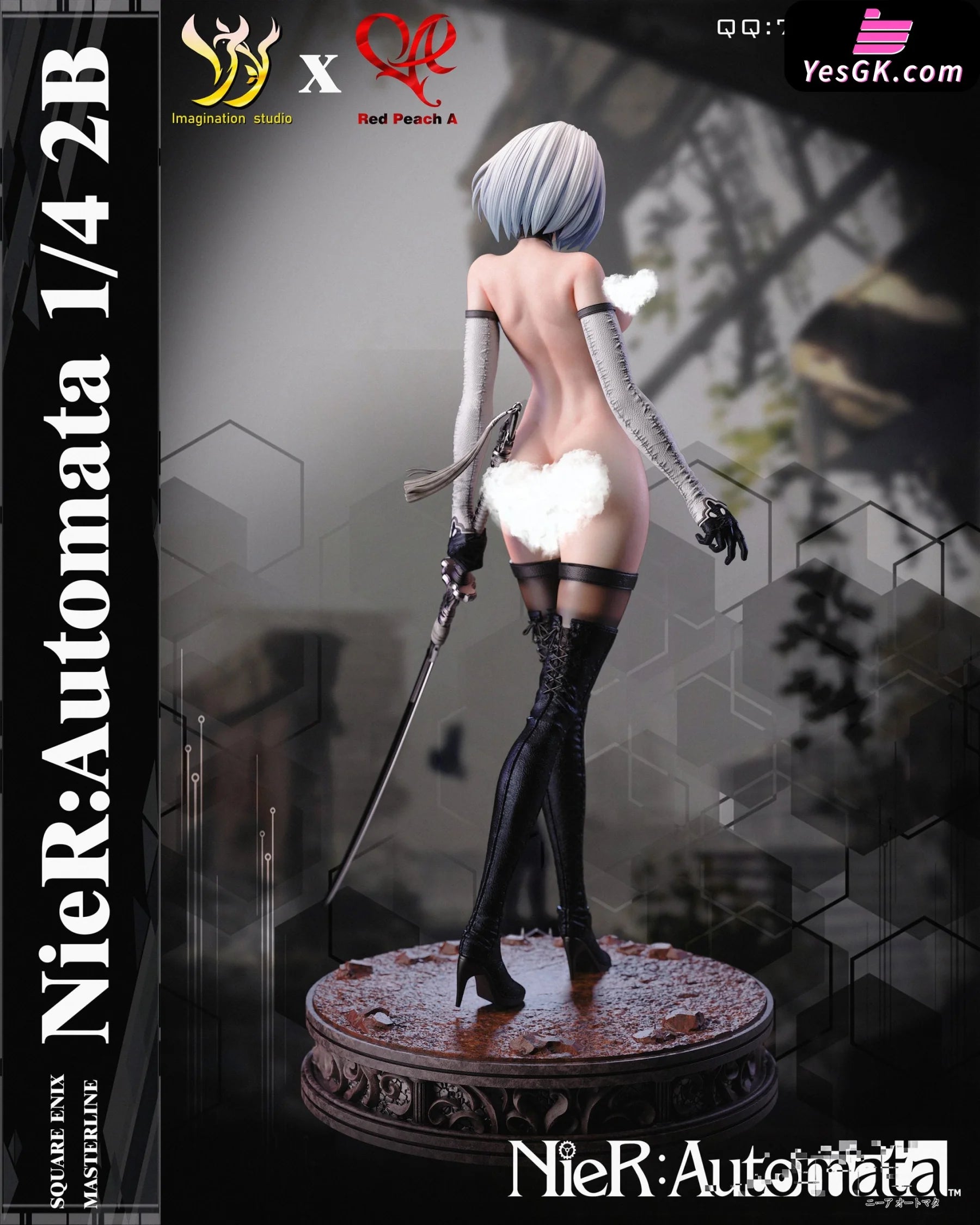 Nier:automata 2B Resin Statue - Imagination Studio [Pre-Order]