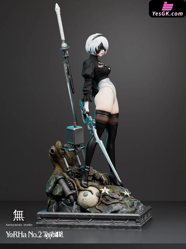 NieR: Automata 2B Statue - Anonymous Studio