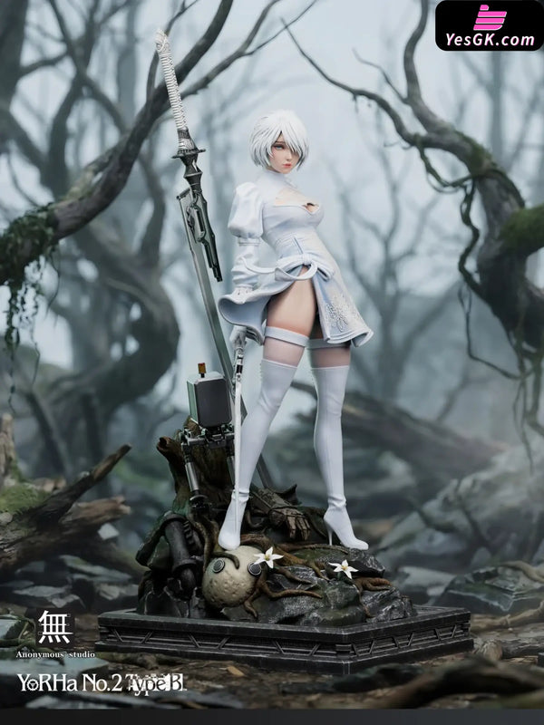 NieR: Automata 2B Statue - Anonymous Studio