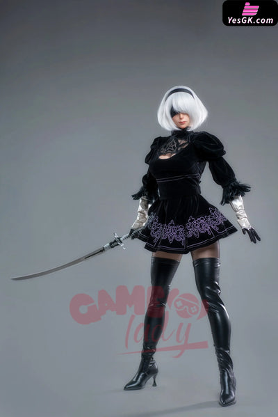 Nier Automata 2B Statue - Game Lady Studio [Pre - Order] Deposit / Hair Set Version Nier:automata