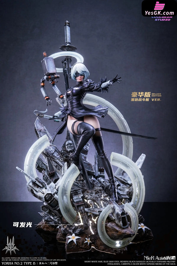 Nier: Automata #3 2B Statue - Coolbear Studio [Pre-Order] Full Payment / Detachable Chest Clothing