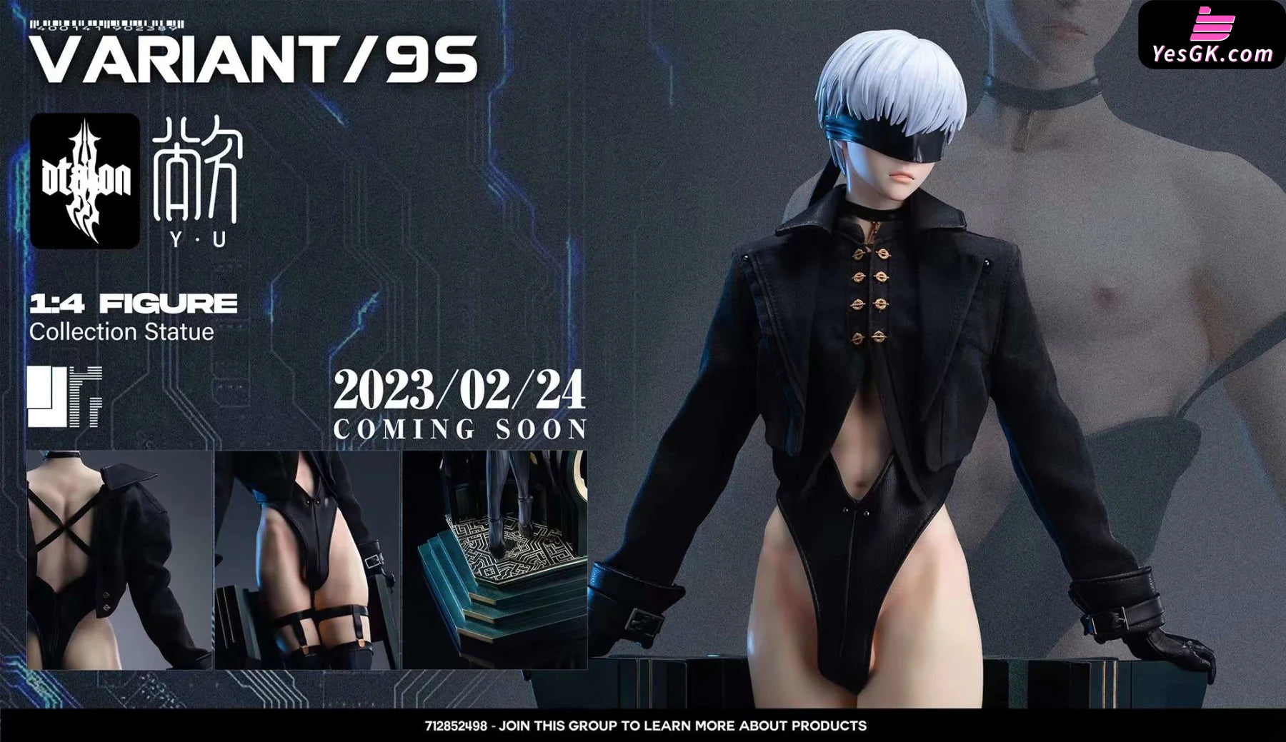 Nier: Automata 9S Statue - Dtalon Studio [Pre-Order]