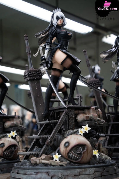 NieR:Automata Archives Women #3 NieR:Automata 2B Resin Statue - Puffer Studio [In-Stock] NieR:Automata