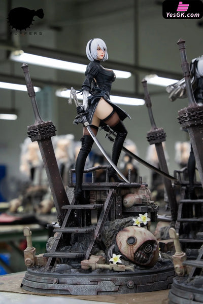 NieR:Automata Archives Women #3 NieR:Automata 2B Resin Statue - Puffer Studio [In-Stock] Full Payment / Deluxe Edition