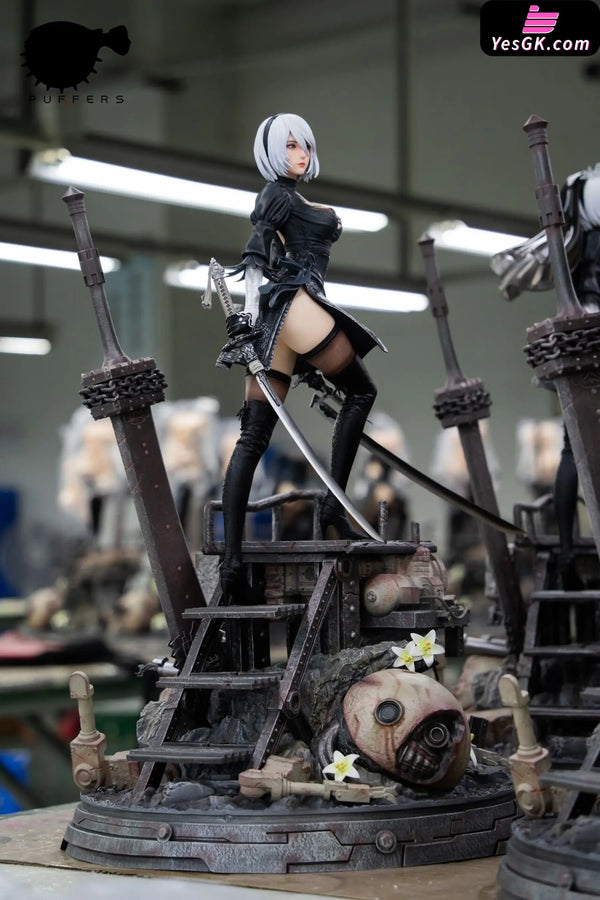 NieR:Automata Archives Women #3 NieR:Automata 2B Resin Statue - Puffer Studio [In-Stock] Full Payment / Deluxe Edition