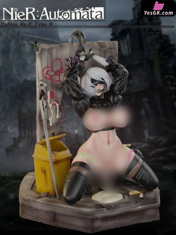 NieR:Automata Defeated 2B Statue - TG Studio