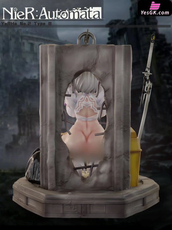NieR:Automata Defeated 2B Statue - TG Studio