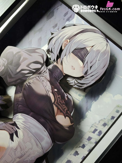Nier:automata Dsmg-080 2B Decorative Painting - Dorobou Neko Studio [In-Stock]