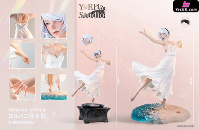 NieR:Automata Grey Prayer 2B The Final Dance Echoing Through Ash and Prayer GK Statue - YorHa Studio [Pre-order]