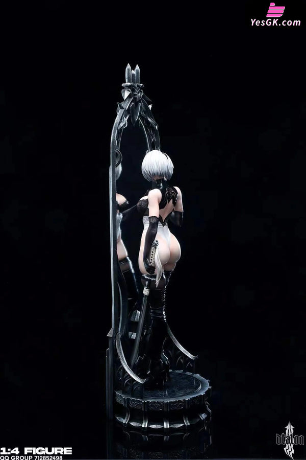 NieR: Automata Mirror 2B 1/4 GK Statue - Dtalon Studio [In-Stock] - Full Payment - NieR:Automata