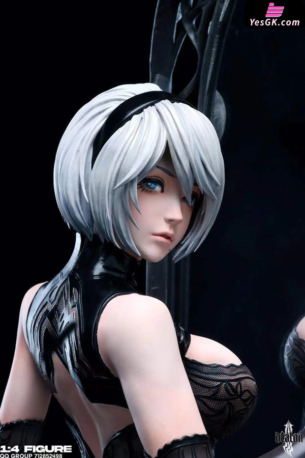 NieR: Automata Mirror 2B 1/4 GK Statue - Dtalon Studio [In-Stock] - Full Payment - NieR:Automata