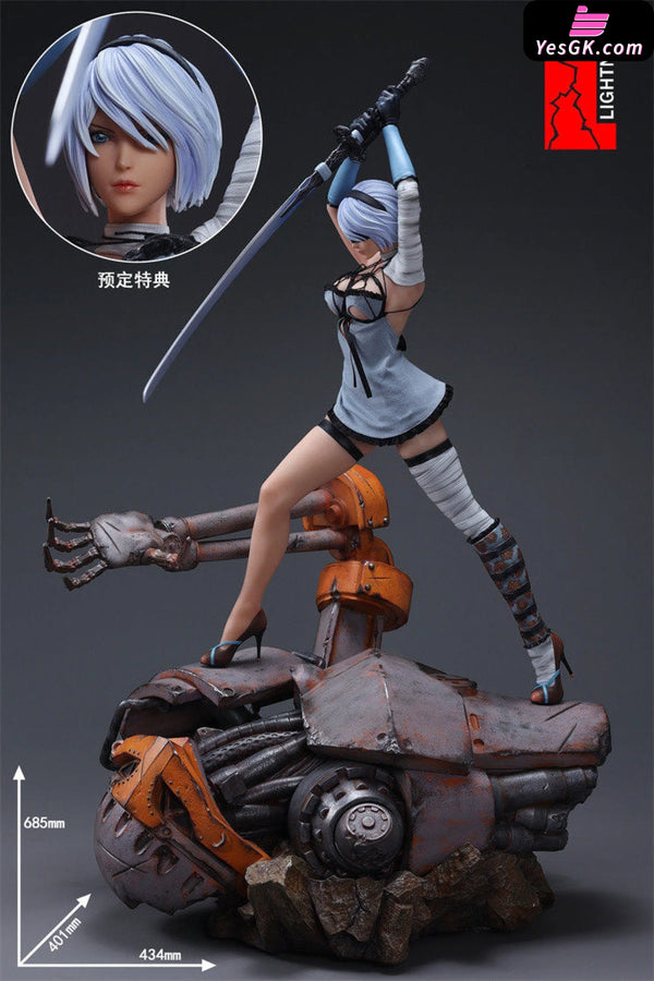 Nier Automata Yorha 2B Resin Statue - Lightning Studio [Pre-Order Closed] Full Payment / 1/4 Scale