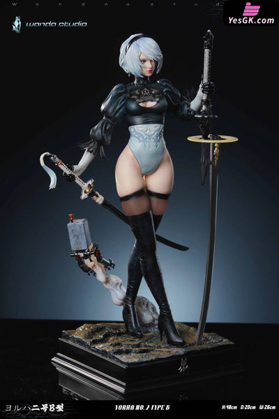 Nier:automata Yorha No. 2 Resin Statue - Wanda Studio [Pre-Order] Deposit / Combat Suits Version +