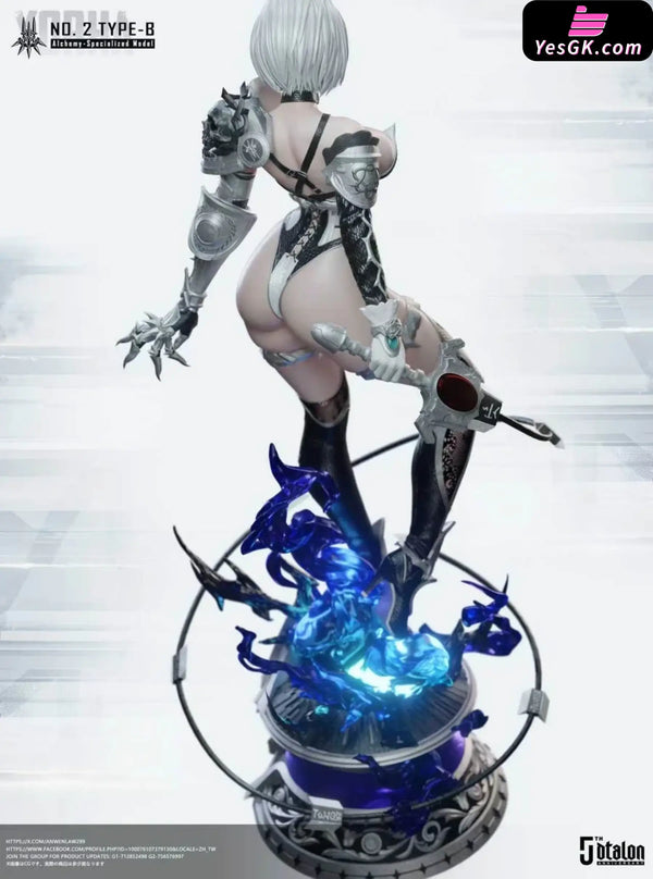 NieR Automata YoRHa No.2 Type B Alchemy-Specialized Gear Statue - Dtalon Studio