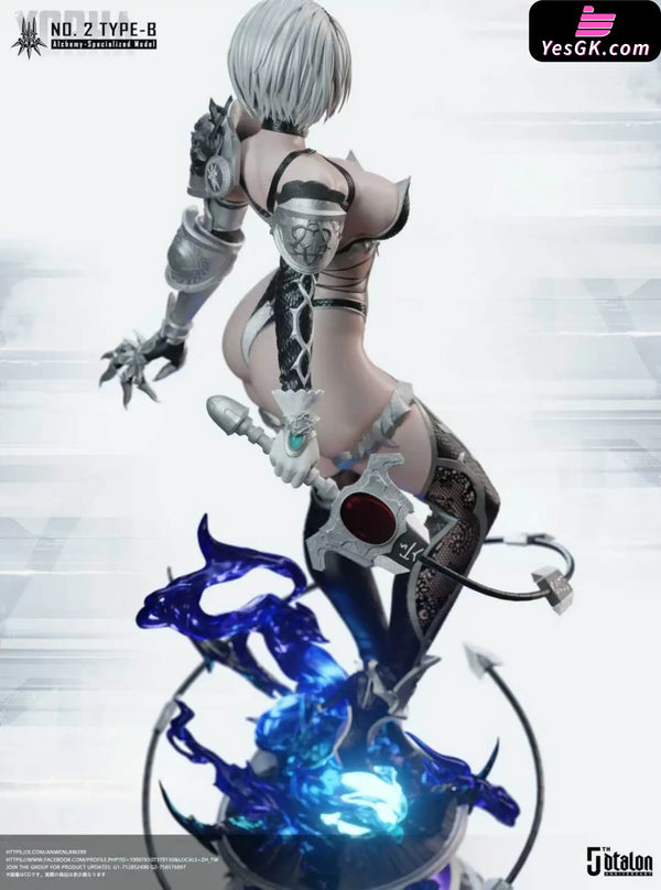 NieR Automata YoRHa No.2 Type B Alchemy-Specialized Gear Statue - Dtalon Studio